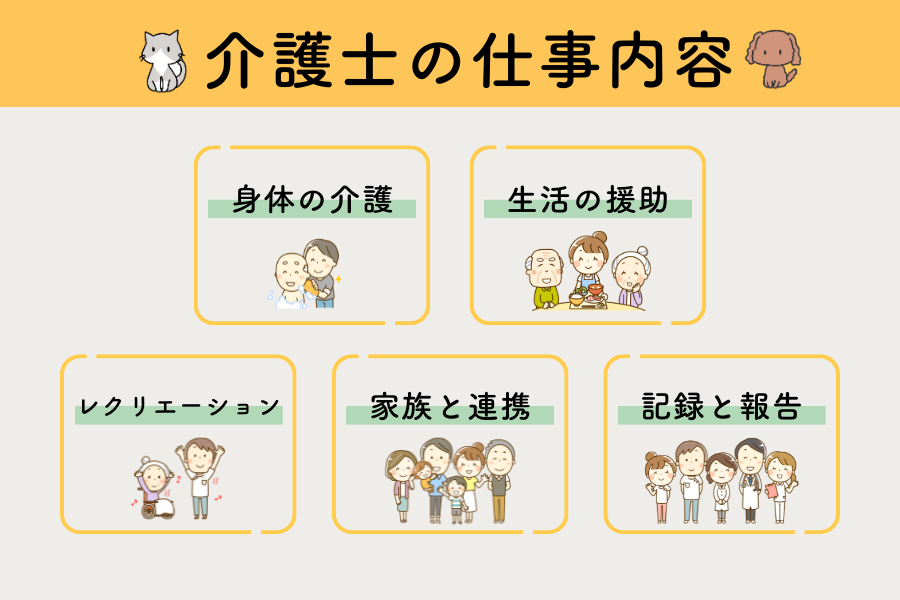 介護士の仕事内容とは？主な業務内容
